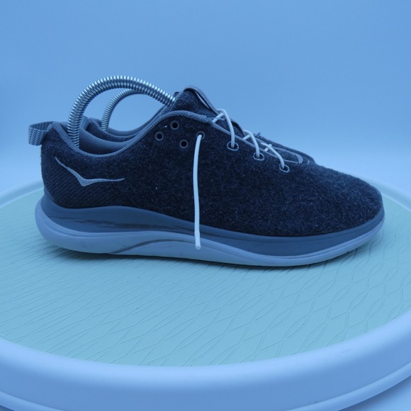Hoka One One Shoes - Hoka One One Hupana Flow Wool 1107649-DSWD Women 8.5D Running Shoes Gray Sneaker